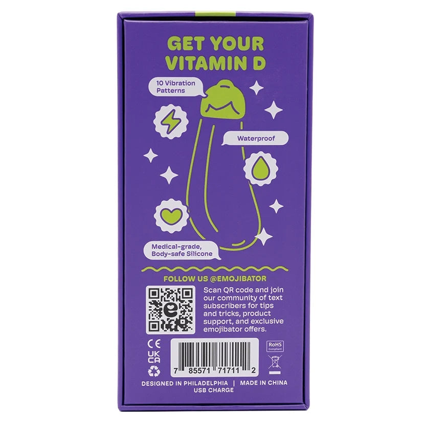 Emojibator Eggplant Vibe