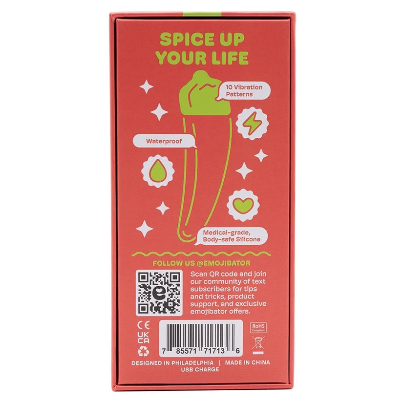 Emojibator Chili Pepper Vibe