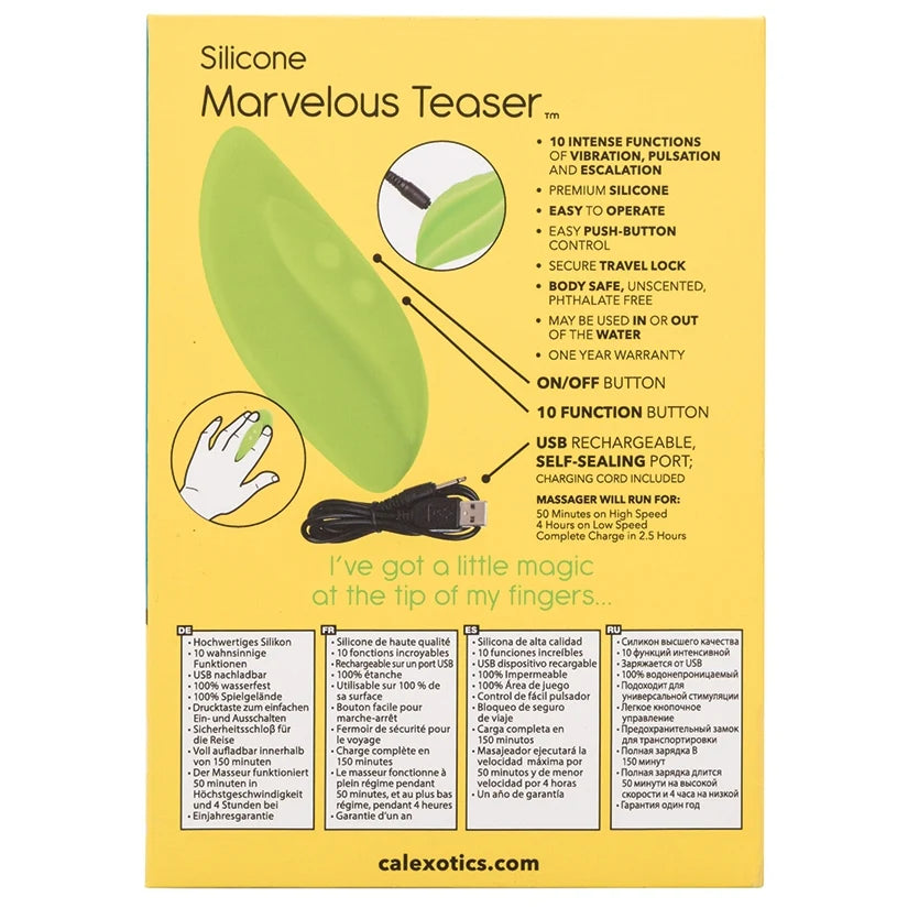 Mini Marvels Silicone Marvelous Teaser Vibe