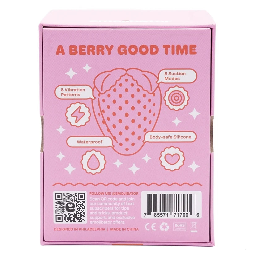 Emojibator Strawberry Vibe