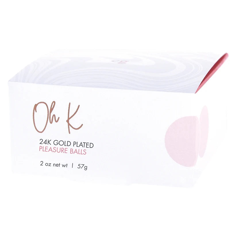Oh K 24K Gold Plated Pleasure Balls (Set)