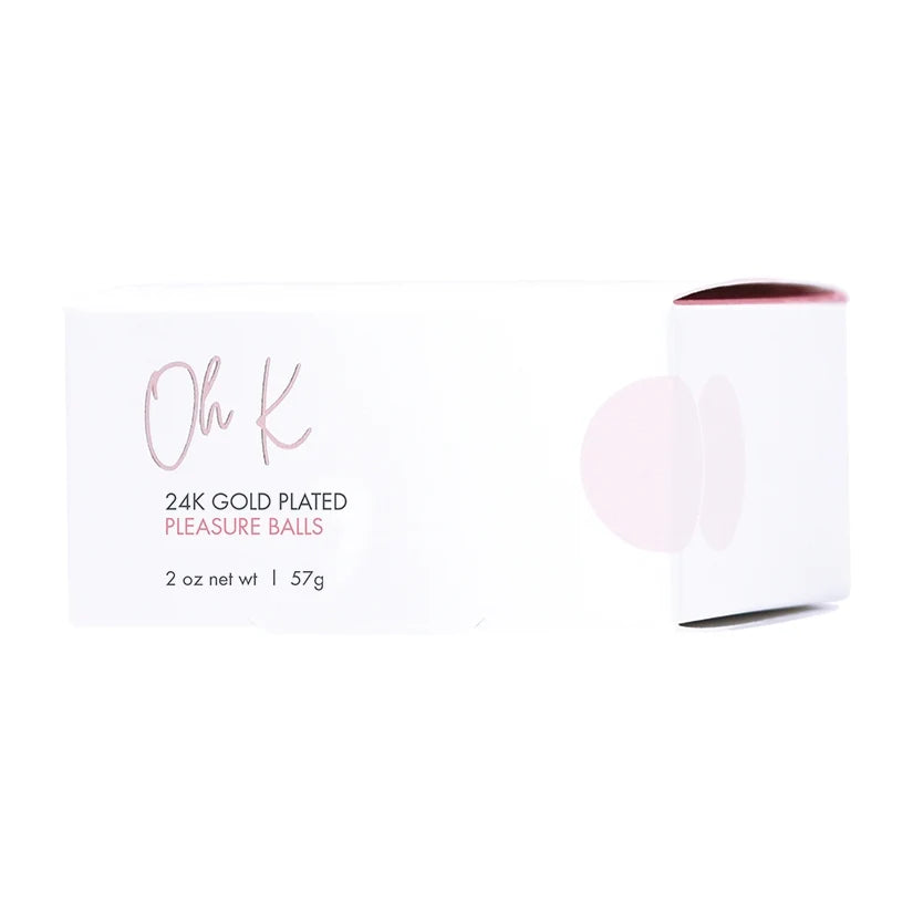 Oh K 24K Gold Plated Pleasure Balls (Set)