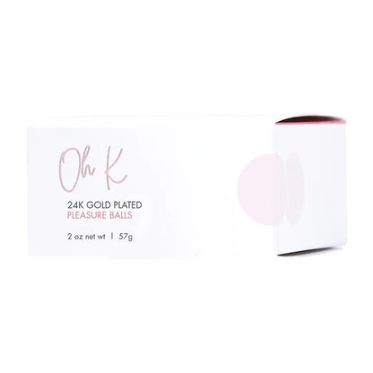 Oh K 24K Gold Plated Pleasure Balls (Set)