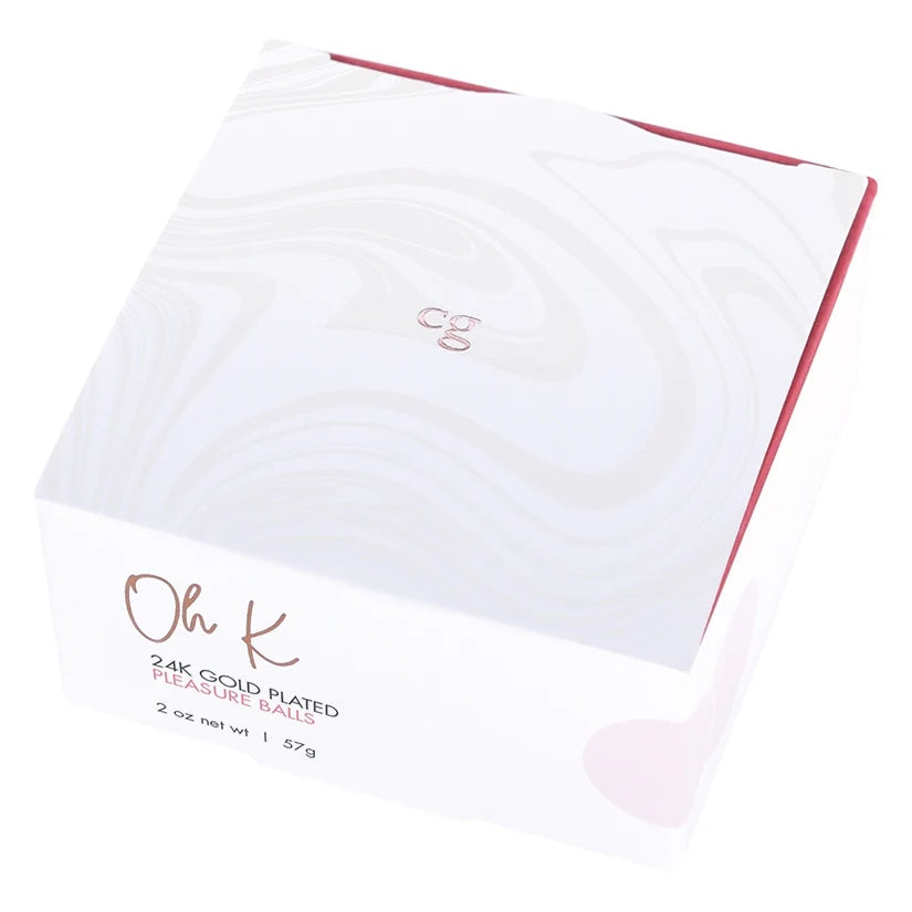 Oh K 24K Gold Plated Pleasure Balls (Set)