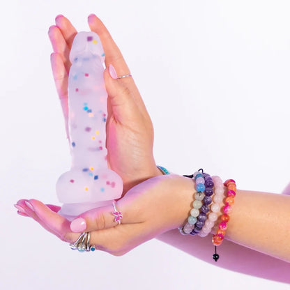 Cock-A-Palooza Confetti Filled Dildo from Natalie's Toy Box