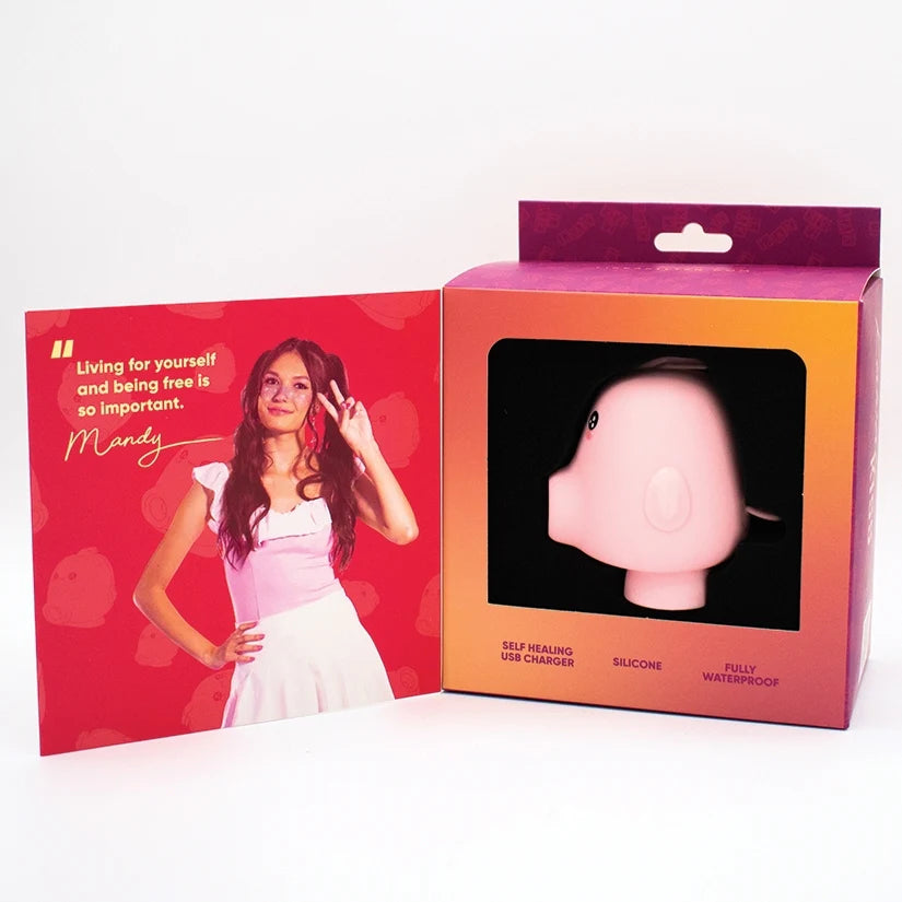 Kawaii Kiss Clit Flicker & Air Pulse Vibe from Natalie's Toy Box