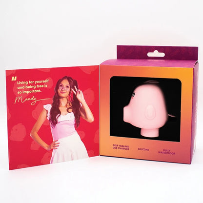 Kawaii Kiss Clit Flicker & Air Pulse Vibe from Natalie's Toy Box