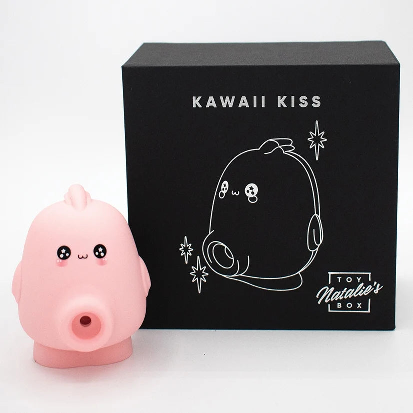 Kawaii Kiss Clit Flicker & Air Pulse Vibe from Natalie's Toy Box