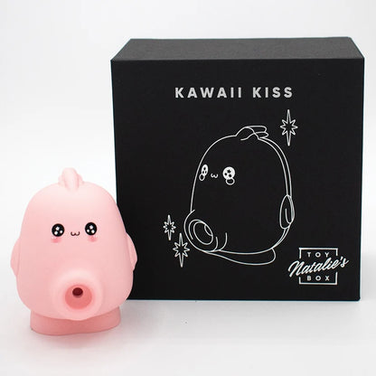 Kawaii Kiss Clit Flicker & Air Pulse Vibe from Natalie's Toy Box
