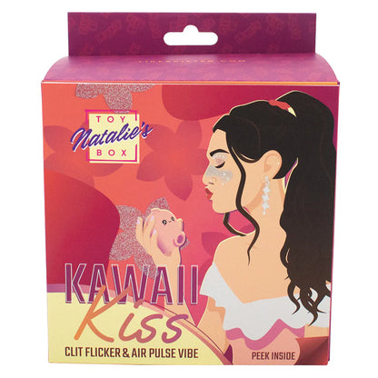 Kawaii Kiss Clit Flicker & Air Pulse Vibe from Natalie's Toy Box