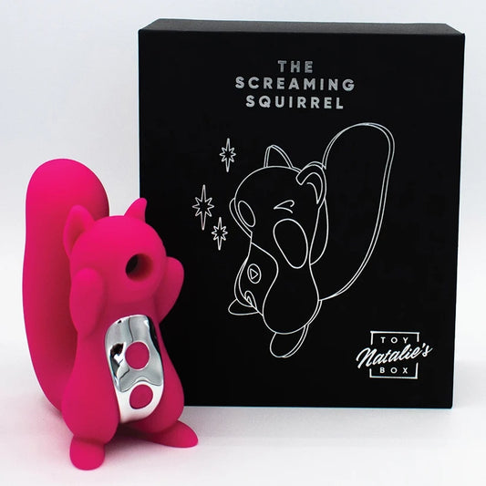 The Screaming Squirrel with Air Pulse and Vibe From Natalie's Toy Box