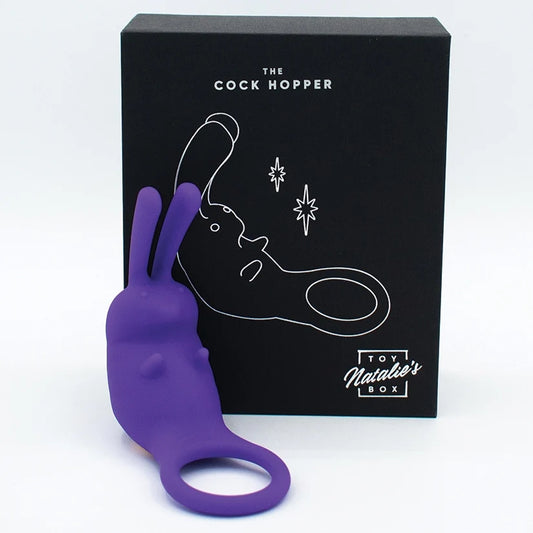 The Cock Hopper Cock Ring & Rabbit Bullet Vibe from Natalie's Toy Box