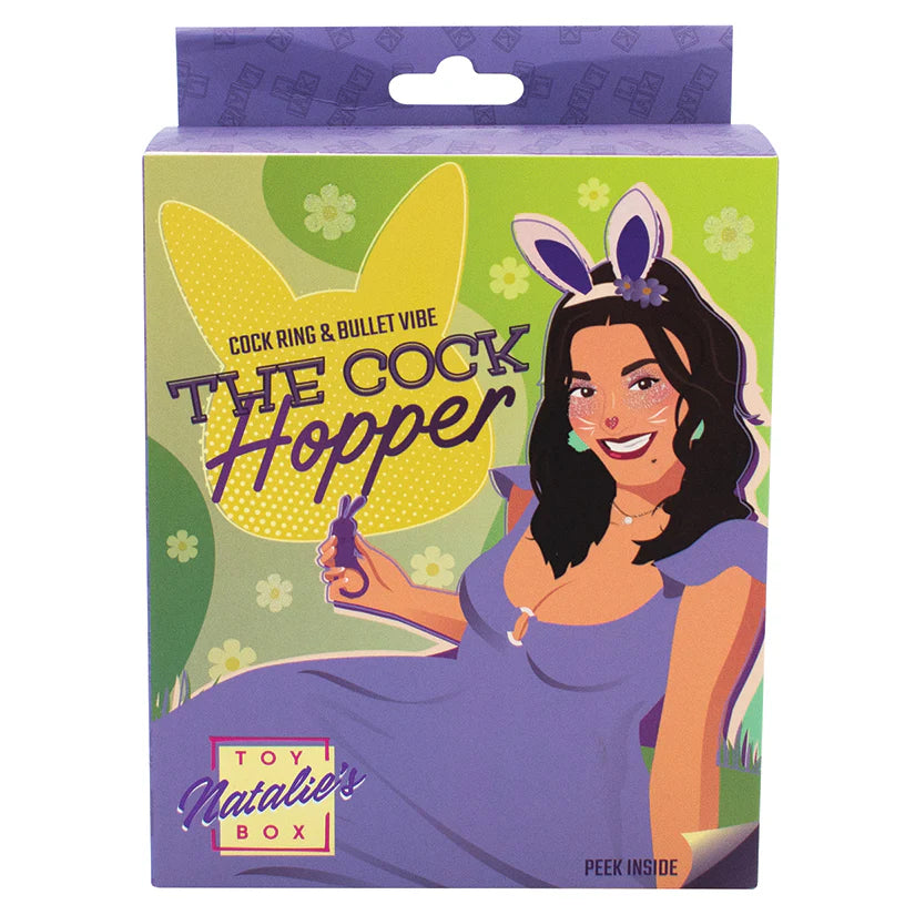 The Cock Hopper Cock Ring & Rabbit Bullet Vibe from Natalie's Toy Box