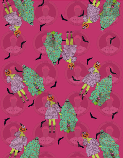 'Batwing Dreamwalkers' Grown Folks Skater Dress