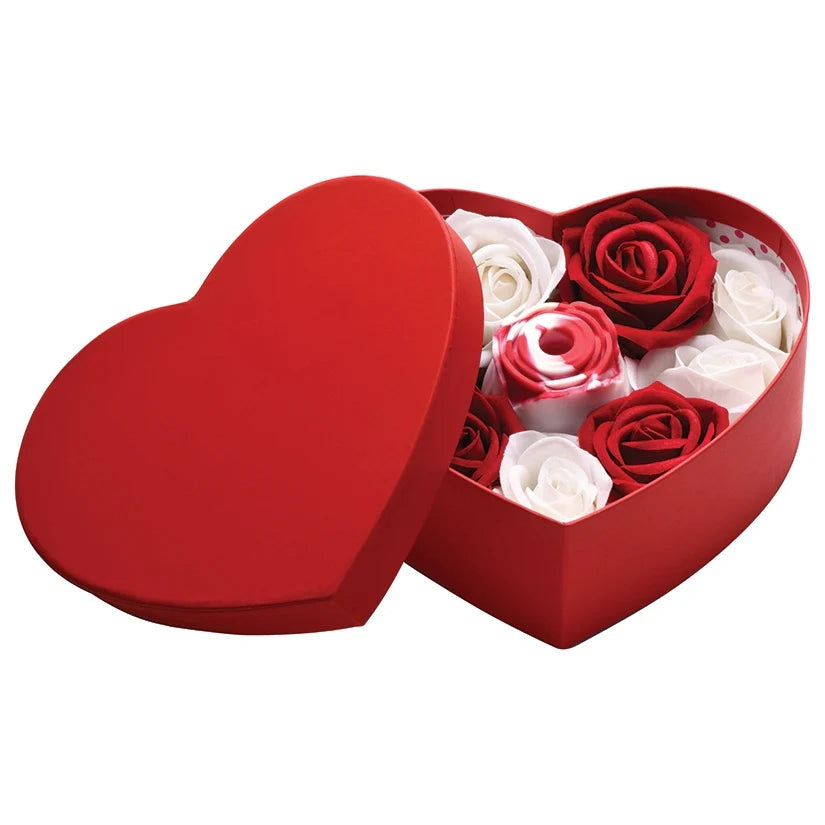 Bloomgasm Sucking Rose Heart-Shaped Vibe Gift Box